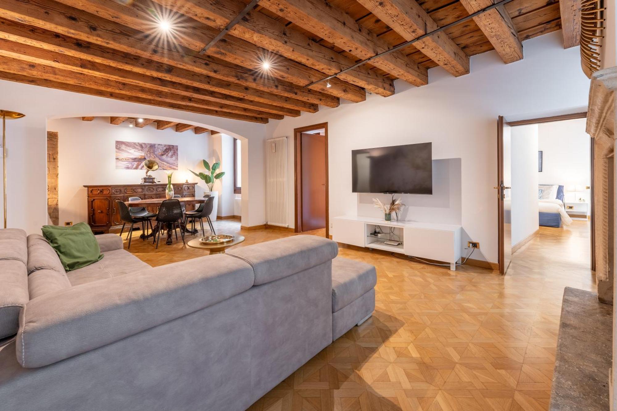 Sgarzerie Luxury Flat 2 Rooms 120Mq Verona Dış mekan fotoğraf