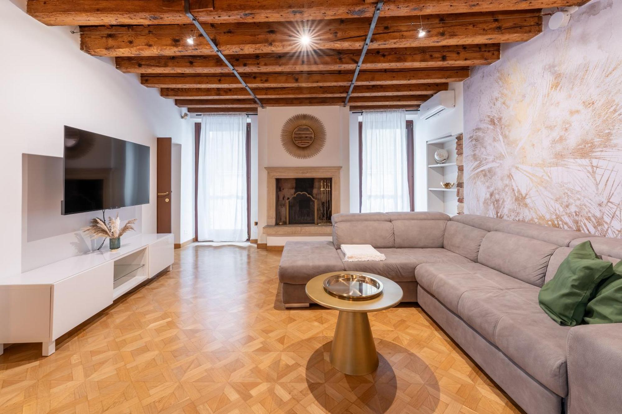 Sgarzerie Luxury Flat 2 Rooms 120Mq Verona Dış mekan fotoğraf